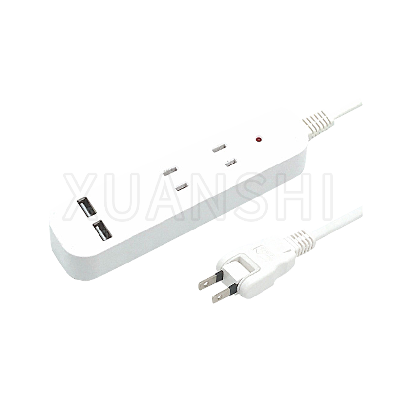 Japonská rozvodka s dvoma USB portami JL-7Z, XS-XBP3